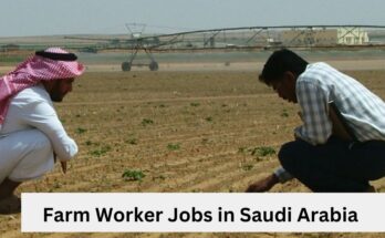 Farm worker jobs in Saudi Arabia