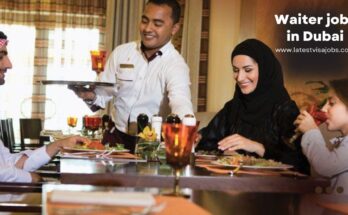 Waiter Jobs in Dubai