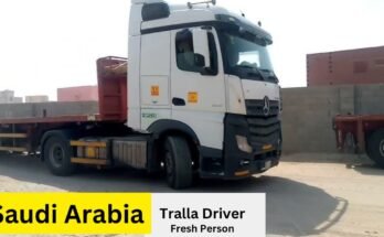 Tralla Driver Jobs in Saudi Arabia